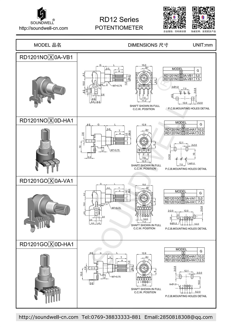 digital rotary potentiometer